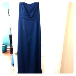 Formal royal blue dress